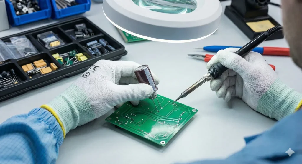 Through Hole PCB Assembly Service